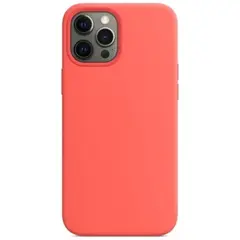 MR1_84556 Чохол (sillicon case) для iphone 12 pro max рожевий citrus PRC