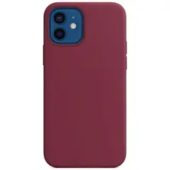 MR1_84561 Чохол (sillicon case) для iphone 12, iphone 12 pro plum PRC