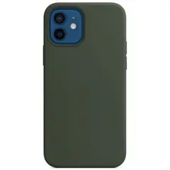 MR1_84849 Чохол sillicon case для iphone 12, iphone 12 pro cyprus зелений PRC