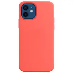 MR1_84852 Чохол sillicon case для iphone 12, iphone 12 pro рожевий citrus PRC