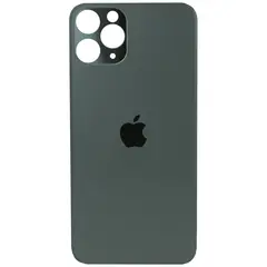 MR1_84879 Задня кришка (скло) для iphone 11 pro сірий (великий виріз під камеру), op PRC