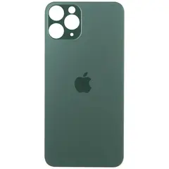 MR1_84880 Задня кришка (скло) для iphone 11 pro зелений (великий виріз під камеру), op PRC