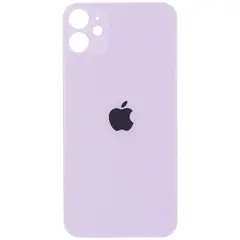 MR1_84885 Задня кришка (скло) для iphone 11 пурпуровий (великий виріз під камеру), op PRC