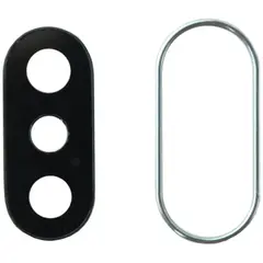 MR1_84901 Скло камери для iphone xs, iphone xs max (з обідком) сріблястий PRC