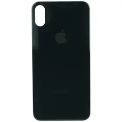 MR1_84912 Задня кришка (скло) для iphone x сірий (великий виріз під камеру) PRC