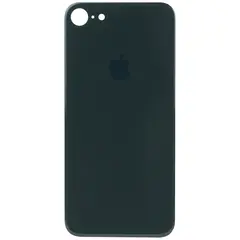 MR1_84915 Задня кришка (скло) для iphone 8 чорний (великий виріз під камеру) PRC