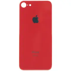 MR1_84917 Задня кришка iphone 8 червоний (великий виріз під камеру) PRC