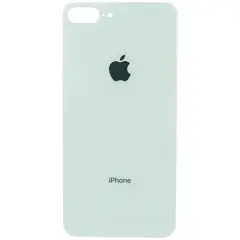MR1_84922 Задня кришка (скло) для iphone 8 plus (5, 5) білий (великий виріз під камеру) PRC