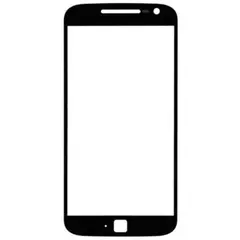 MR1_85538 Скло дисплея для переклеювання motorola xt1642 moto g4 plus чорний PRC