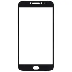 MR1_85539 Скло дисплея для переклеювання motorola moto e4 xt1760, xt1762, xt1766 чорний PRC