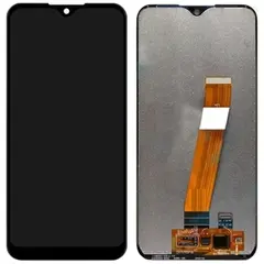 MR1_85871 Дисплей samsung galaxy a01 sm-a015m, сервісний оригінал чорний (широкий конектор) SAMSUNG