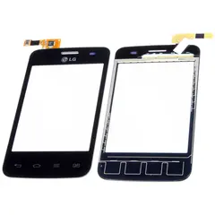 MR1_86038 Тачскрін для lg e435 optimus l3 ii dual чорний PRC