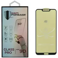MR1_86402 Захисне скло premium tempered glass для honor 8c чорний PRC