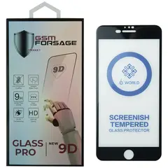 MR1_86531 Захисне скло premium tempered glass для iphone 7 plus, iphone 8 plus чорний PRC