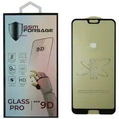 MR1_86536 Захисне скло premium tempered glass для honor 10 чорний PRC