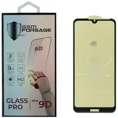 MR1_86537 Захисне скло premium tempered glass для huawei y6 (2019), y6s (2020), honor 8a чорний PRC