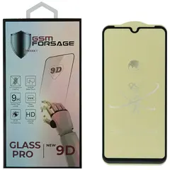 MR1_86538 Захисне скло premium tempered glass для huawei y5 (2019) чорний PRC