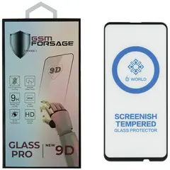 MR1_86542 Захисне скло premium tempered glass для huawei p smart z, y9 prime (2019), (6.59) чорний PRC