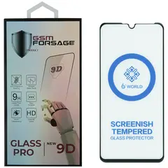 MR1_86546 Захисне скло premium tempered glass для huawei p30 lite, nova 4e чорний PRC