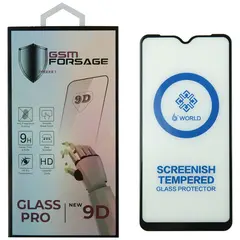 MR1_86555 Захисне скло premium tempered glass для samsung galaxy a10, a10s, m105 чорний PRC