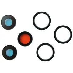 MR1_86698 Скло камери для iphone 11 pro, iphone 11 pro max (комплект 3 шт.) сірий PRC