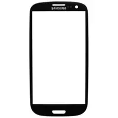 MR1_87459 Скло дисплея для переклеювання samsung galaxy s iii gt-i9300, i9305 чорний PRC