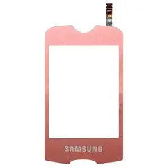 MR1_87496 Тачскрін для samsung s3370 corby рожевий PRC