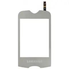 MR1_87497 Тачскрін для samsung s3370 corby сріблястий PRC