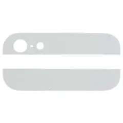 MR1_87651 Скло корпусу для iphone 5 білий (для задньої частини корпусу верх, низ) PRC