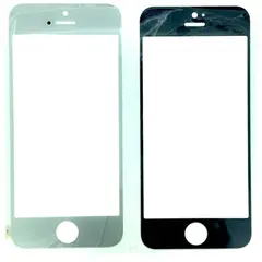 MR1_87775 Скло дисплея для переклеювання iphone 5, білий PRC