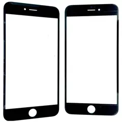 MR1_87779 Скло дисплея для переклеювання iphone 6 plus, чорний PRC