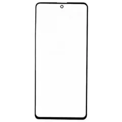 MR1_87885 Скло дисплея для переклеювання samsung galaxy a71 sm-a715, m51 sm-m515 чорний PRC