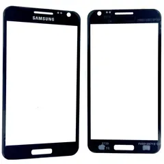 MR1_88409 Скло дисплея для переклеювання samsung e120 чорний PRC