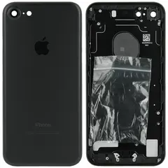 MR1_91153 Корпус для iphone 7 (з кнопками та sim-лотком) matte чорний, op PRC