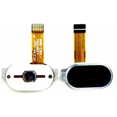 MR1_91167 Шлейф meizu m2 mini центральна кнопка (home) чорний PRC