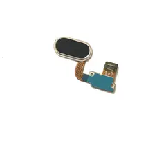 MR1_91174 Шлейф meizu metal центральна кнопка (home) чорний PRC