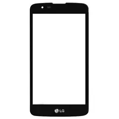 MR1_91947 Скло дисплея для переклеювання lg k7 ms330, ls675 чорний PRC