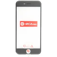 MR1_92537 Скло дисплея для переклеювання iphone 6 (4.7) з рамкою та oca чорний PRC