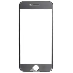 MR1_92545 Скло дисплея для переклеювання iphone 7 (4.7) з рамкою та oca чорний PRC