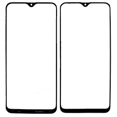 MR1_92764 Скло дисплея для переклеювання samsung galaxy a20 sm-a205, a30s sm-a307 чорний PRC