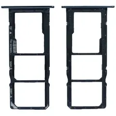 MR1_93156 Тримач sim карти для huawei y6 (2018), y6 prime (2018), honor 7a pro чорний PRC
