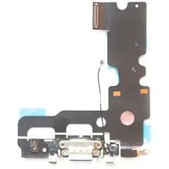 MR1_93374 Шлейф заряджання для iphone 7 (4.7) білий PRC