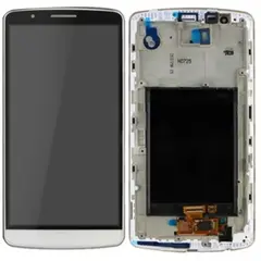 MR1_93401 Дисплей для lg optimus g3 d855, d858, d859 у зборі з frame білий PRC