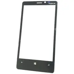 MR1_93819 Скло дисплея для переклеювання nokia lumia 925 чорний (для переклеювання, rm-892) PRC