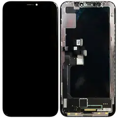 MR1_94153 Дисплей для iphone x чорний переклей PRC
