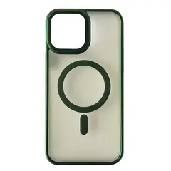 ЧОХОЛ PERFECT CASE WITH MAGSAFE ДЛЯ IPHONE 14 PRO TITANIUM ЗЕЛЕНИЙ