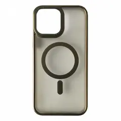 MR4_19495 Чохол perfect case with magsafe для iphone 15 pro titanium, сірий 