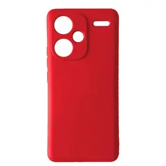 ЧОХОЛ SILICONE CASE FULL ДЛЯ REDMI NOTE 13 PRO+ 5G ЧЕРВОНИЙ