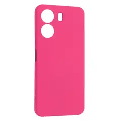 ЧОХОЛ SILICONE CASE CAMERA (NO LOGO) ДЛЯ REDMI 13С, POCO C65 РОЖЕВИЙ