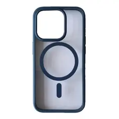 ЧОХОЛ ROCK GUARD TRANSPARENT WITH MAGNETIC SERIES ДЛЯ IPHONE 15 TITANIUM СИНІЙ